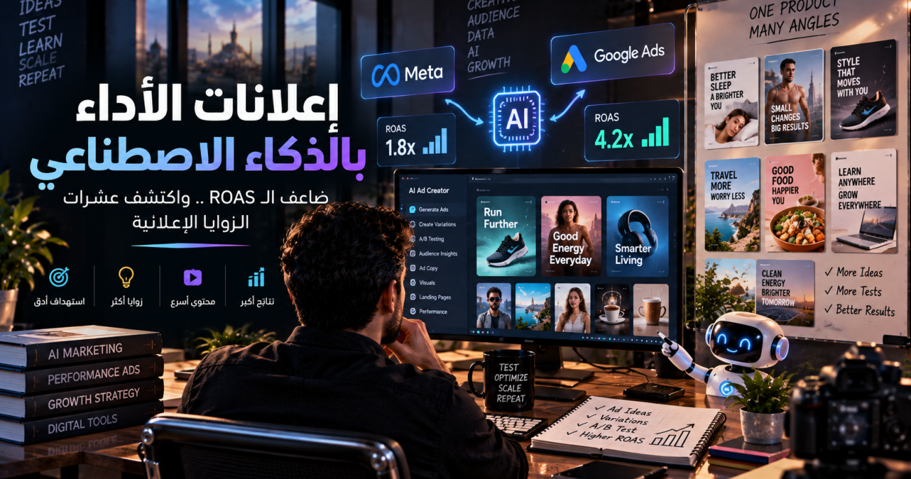 إعلانات الأداء بالذكاء الاصطناعي