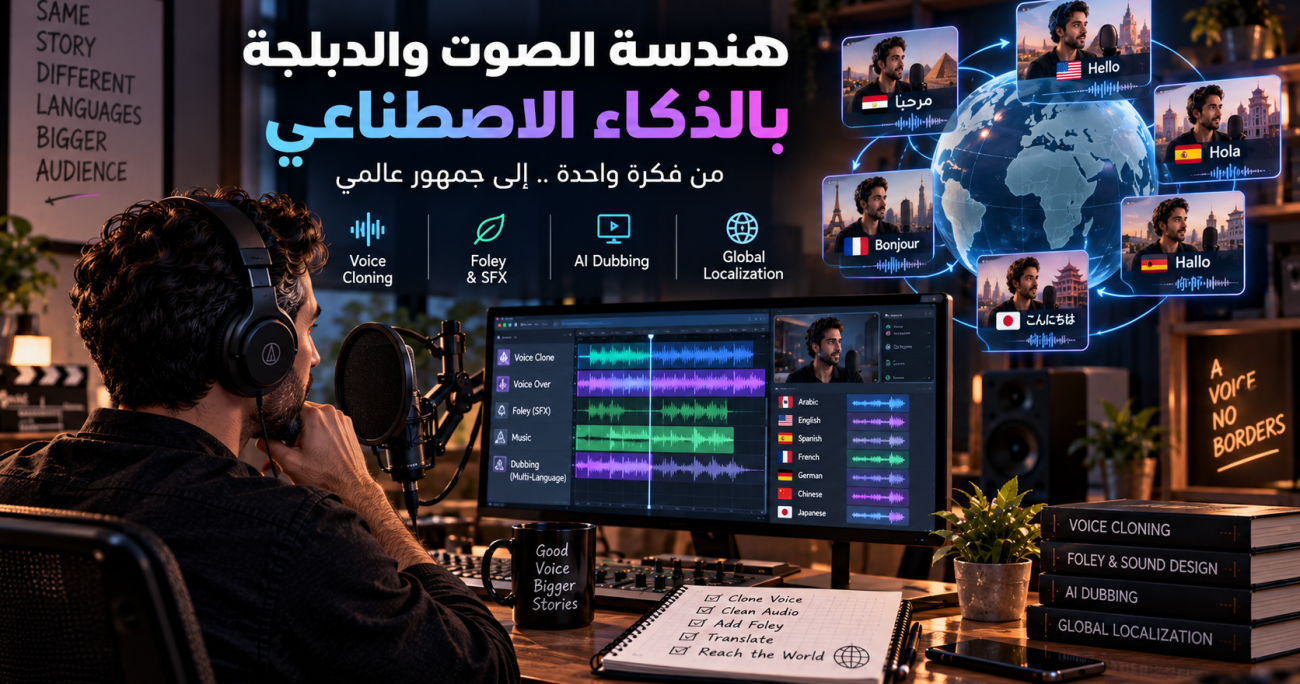 هندسة الصوت بالذكاء الاصطناعي
