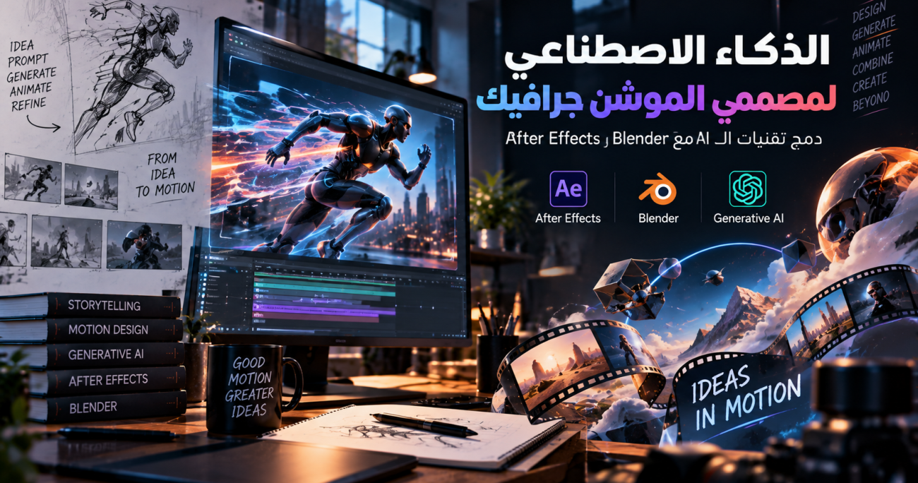 الذكاء الاصطناعي في الموشن جرافيك