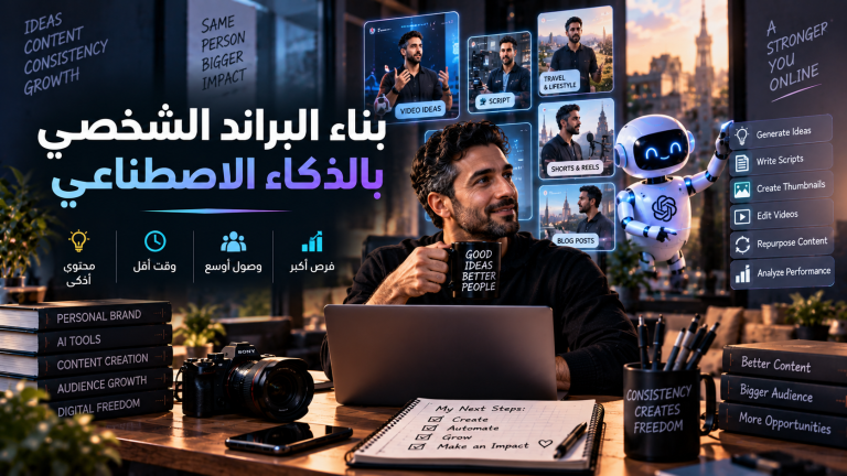 بناء البراند الشخصي بالذكاء الاصطناعي