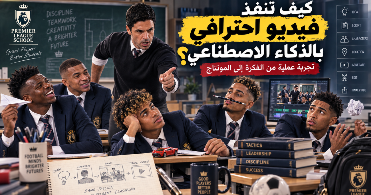 صناعة فيديو بالذكاء الاصطناعي