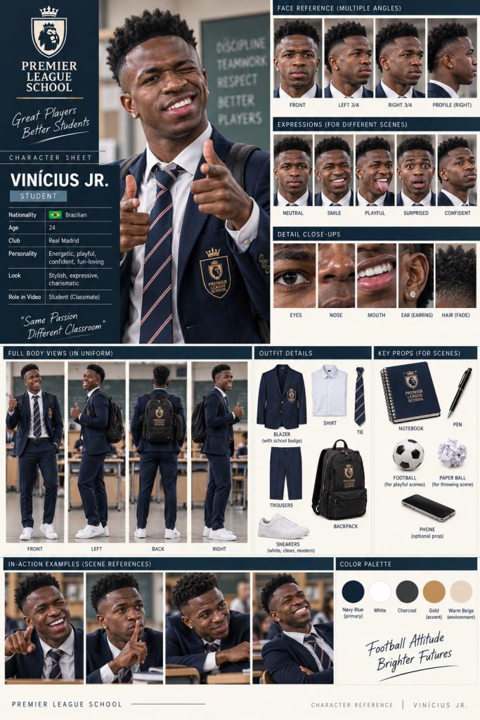 ورقة شخصية فينيسيوس جونيور (Vinícius Jr.