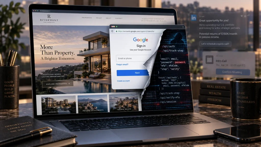 LaEntradaRealty.com phishing scam