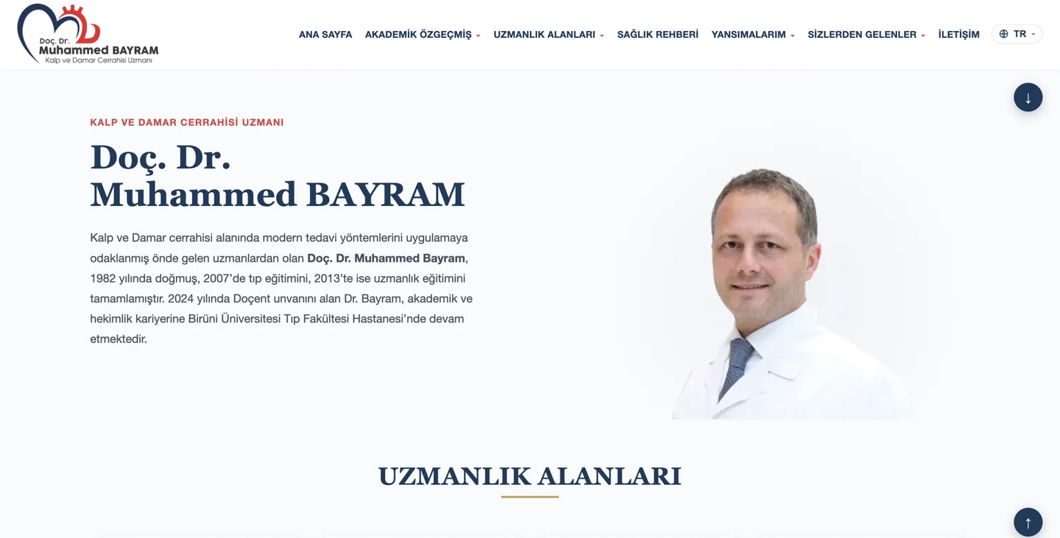 MuhammedBayram.com — Multilingual WordPress Migration & SEO Recovery