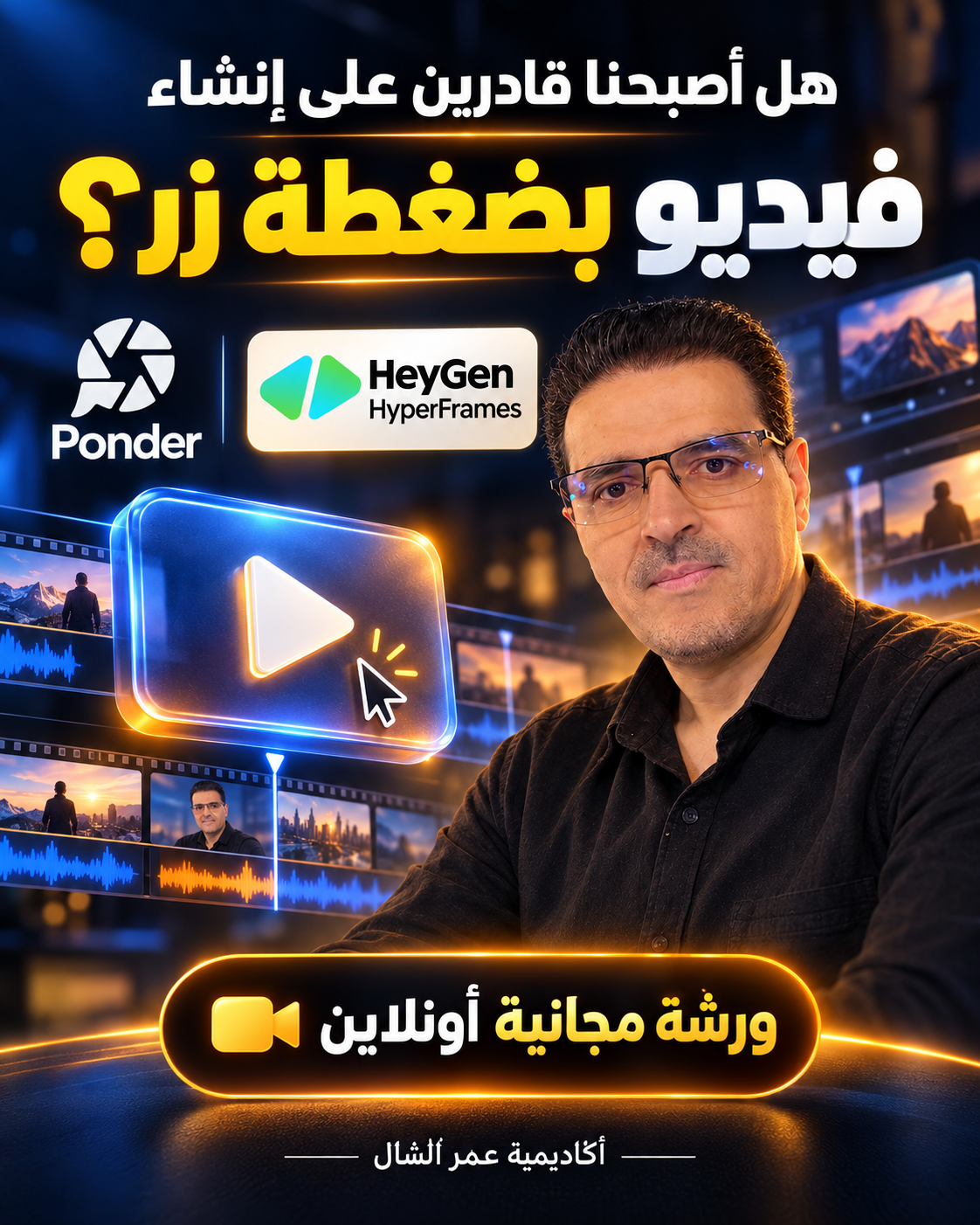 ورشة مجانية أونلاين مع أكاديمية عمر الشال